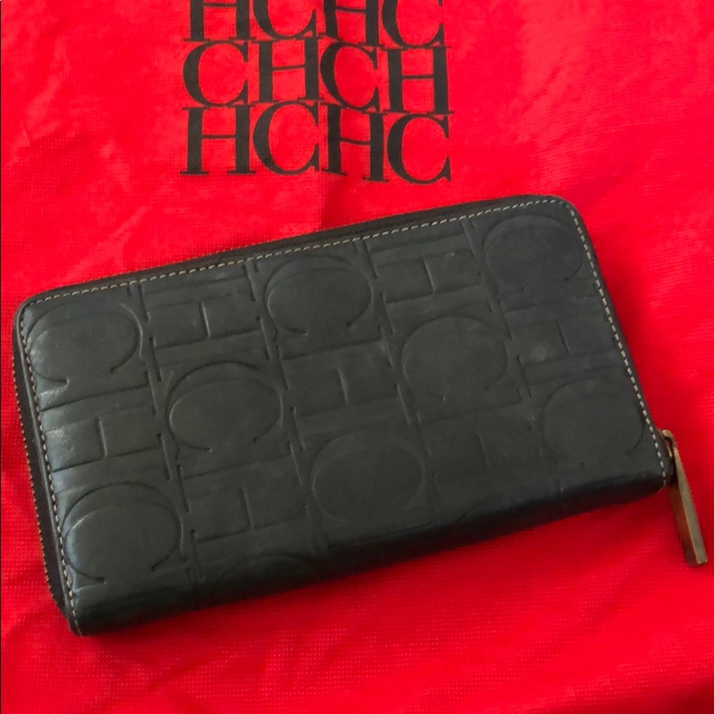 Carolina Herrera Black Wallet
